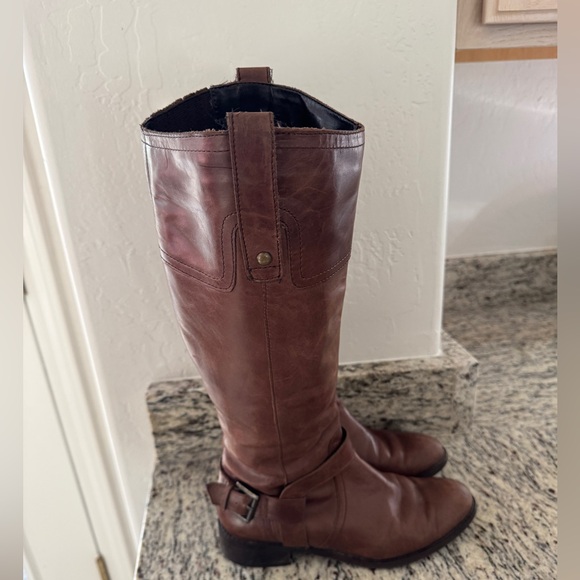 Seychelles Leather Riding Boots Size 7 - Picture 3 of 6